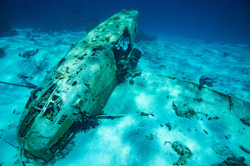 clearly a plane wreck
