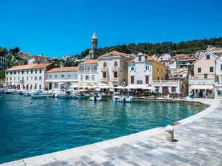 Hvar harbour waterfront © Anna