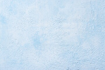 Concrete blue-white surface with space for text.