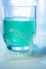 Invisible bracket aligners