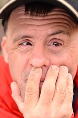 man with down syndrome