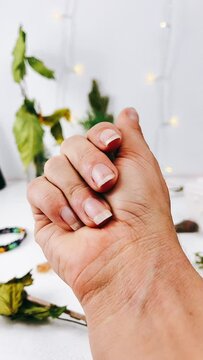 A person Holding a Clear Crystal, Crystals, Spiritual Practices, Healing, Healing Crystals