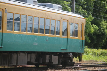 Naklejka premium 富山地方鉄道の電車