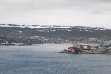 Panorama of st anthonys newfoundland