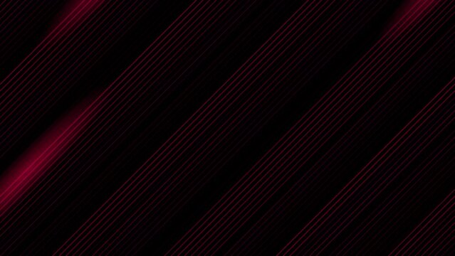 Purple red minimal lines abstract futuristic tech motion background. Seamless looping. Video animation Ultra HD 4K 3840x2160