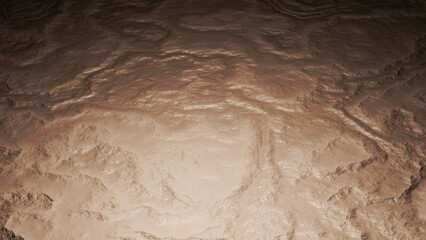 薄暗い土の地面