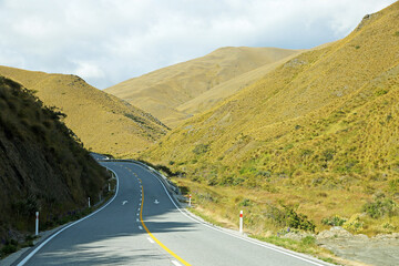 Crown Range road - New Zealand