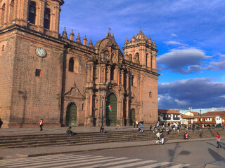 Fototapeta na wymiar cathedral of cusco