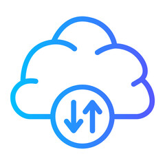 Flat Gradien gradient icon