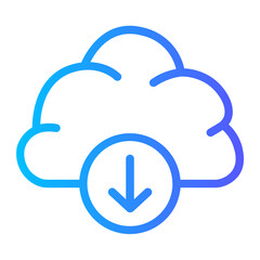 Flat Gradien gradient icon