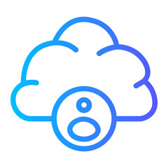 Flat Gradien gradient icon