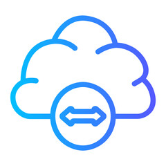 Flat Gradien gradient icon