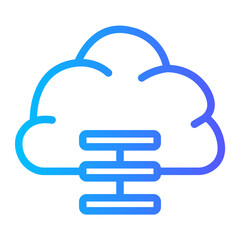 Flat Gradien gradient icon