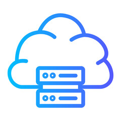 Flat Gradien gradient icon