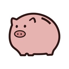 ブタの貯金箱
