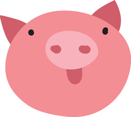 Pig character design