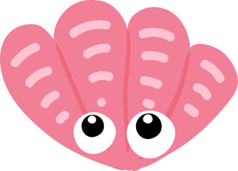 Shell fish cartoon