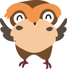 Owl cartoon