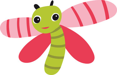Dragonfly cartoon