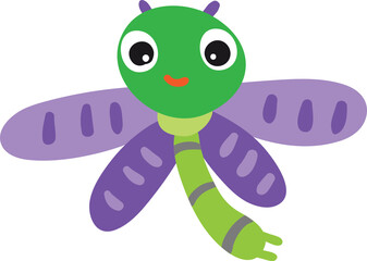 Dragonfly cartoon