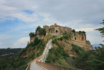 Obraz premium Civita di Bagnoregio - Ancient town in Italy