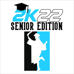 2k22 Girl senior edition design eps