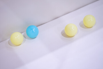 Colorful balls for kids to play with every day