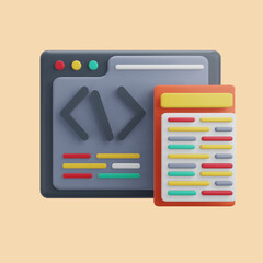 Development in 3D render for Graphic Asset Web Presentation or Other