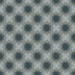 abstract seamless pattern with grey background  