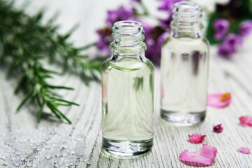 アロマ　セラピー　スパ　ボトル　芳香　花