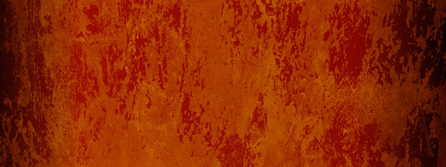 Abstract dark red and orange colors texture background, Old grunge texture with scratches, orange or red grunge background with distressed texture.