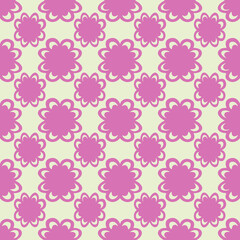 seamless pattern with pink flowers ,great for fabric design or background ,wrapping ,..
