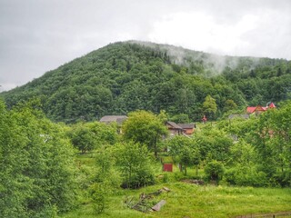 village in the mountains