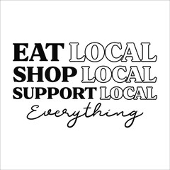 eat shop support local design eps