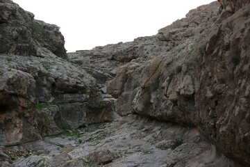 rock in the mountains
