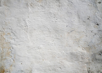 An old peeling whitewash wall background shabby