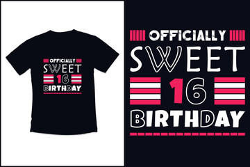 Birthday t-shirt design templates