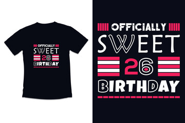 Birthday t-shirt design templates