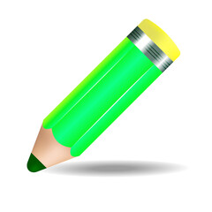 Pencil. School design. Office design. Vector illustration