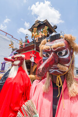 有松の天狗（有松絞りまつり）