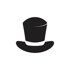 Megician hat logo vector