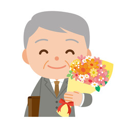定年退職の男性会社員