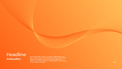 abstract orange background