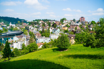 Obraz premium view of the city Zurich