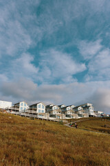 Fototapeta premium hotel in the mountains travel tropics architecture landscape