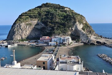 Ischia - Isola di Sant'Angelo da via Sant'Angelo