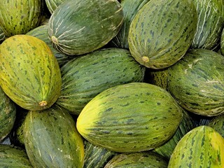 Melons from the market 