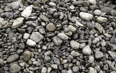 Boulders on the ground