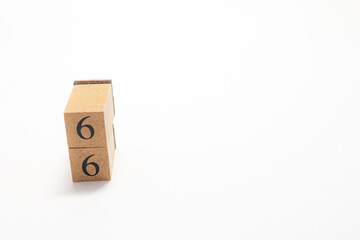 数字　ナンバー　Number　66