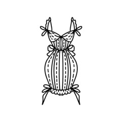 Digital illustration of woman's accessory